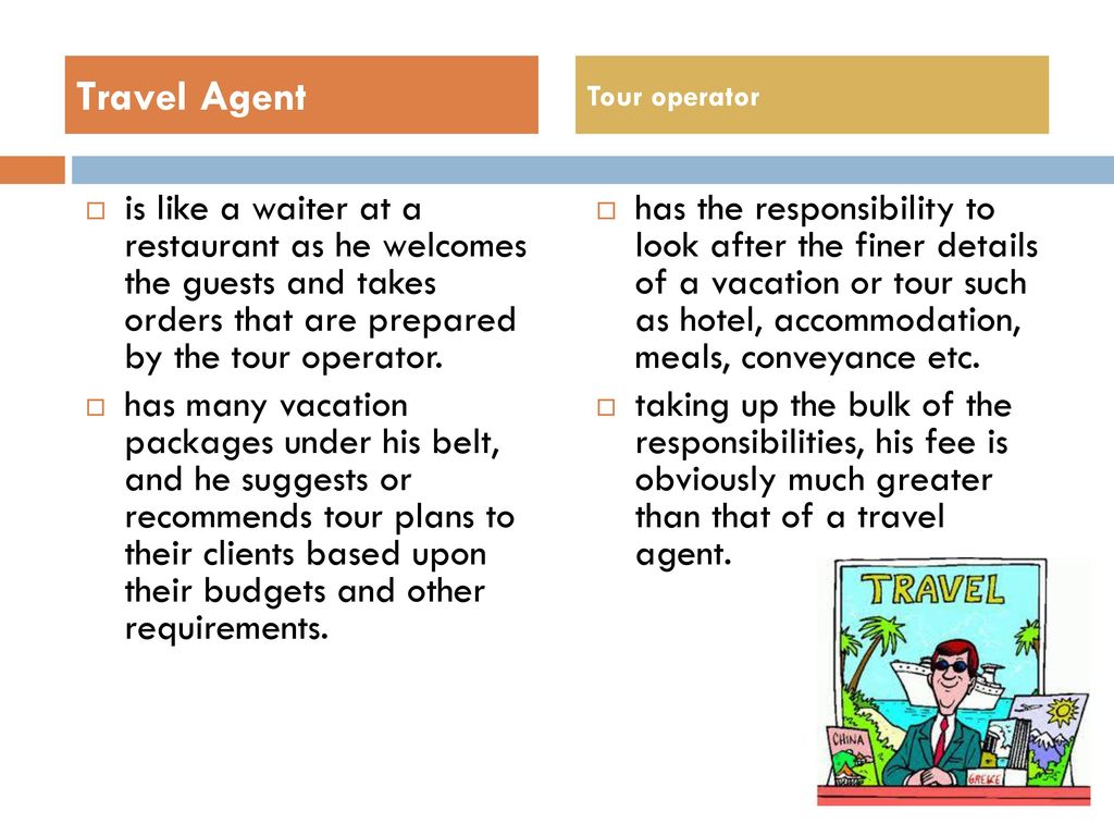 Travel Agent vs. Tour Operator - Diffzi